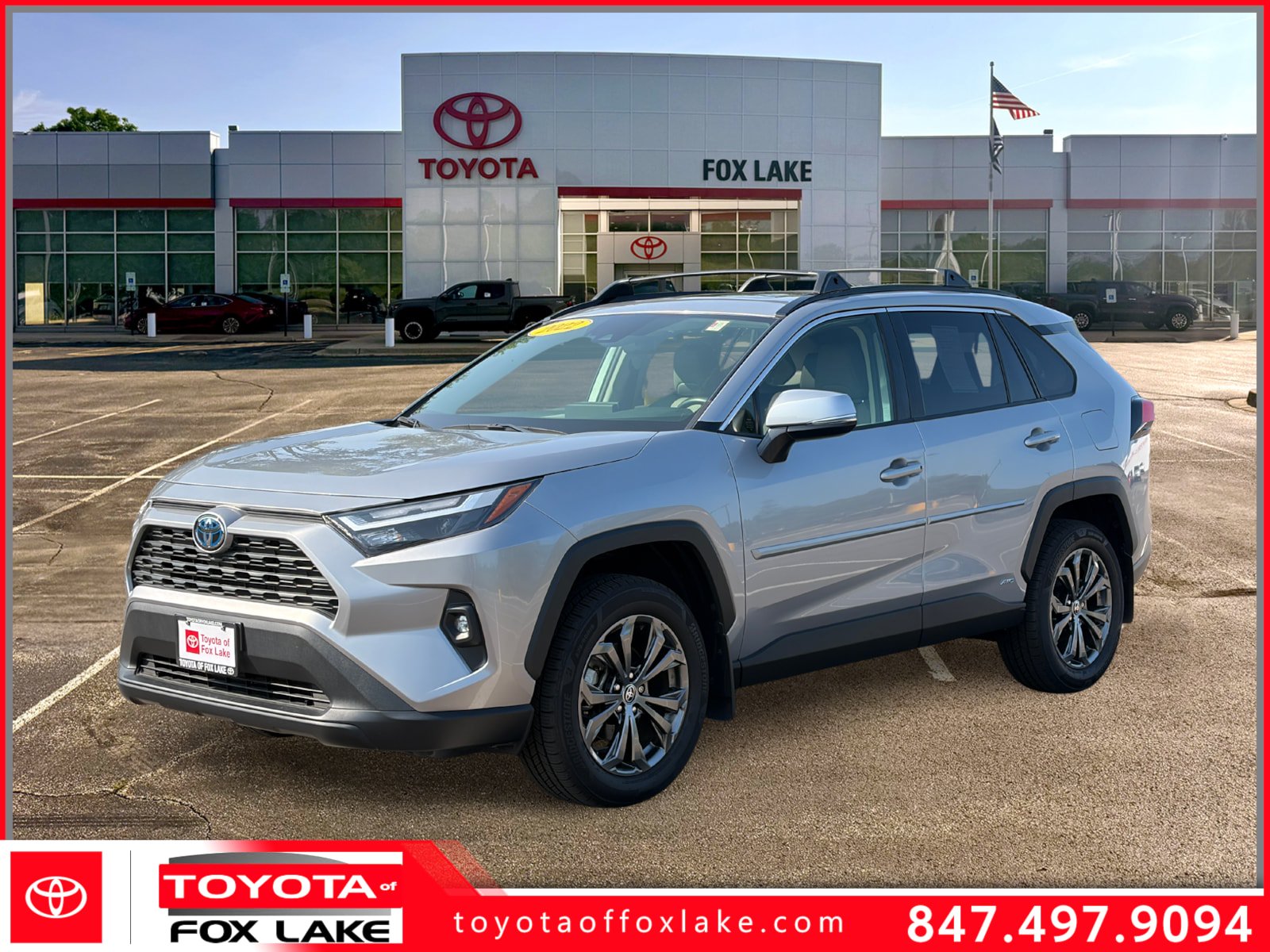 Used 2022 Toyota RAV4 XLE Premium AWD/4WD image 1