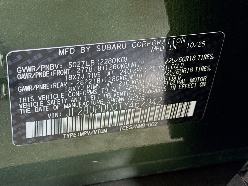 Certified 2026 Subaru Outback Limited AWD/4WD image 42