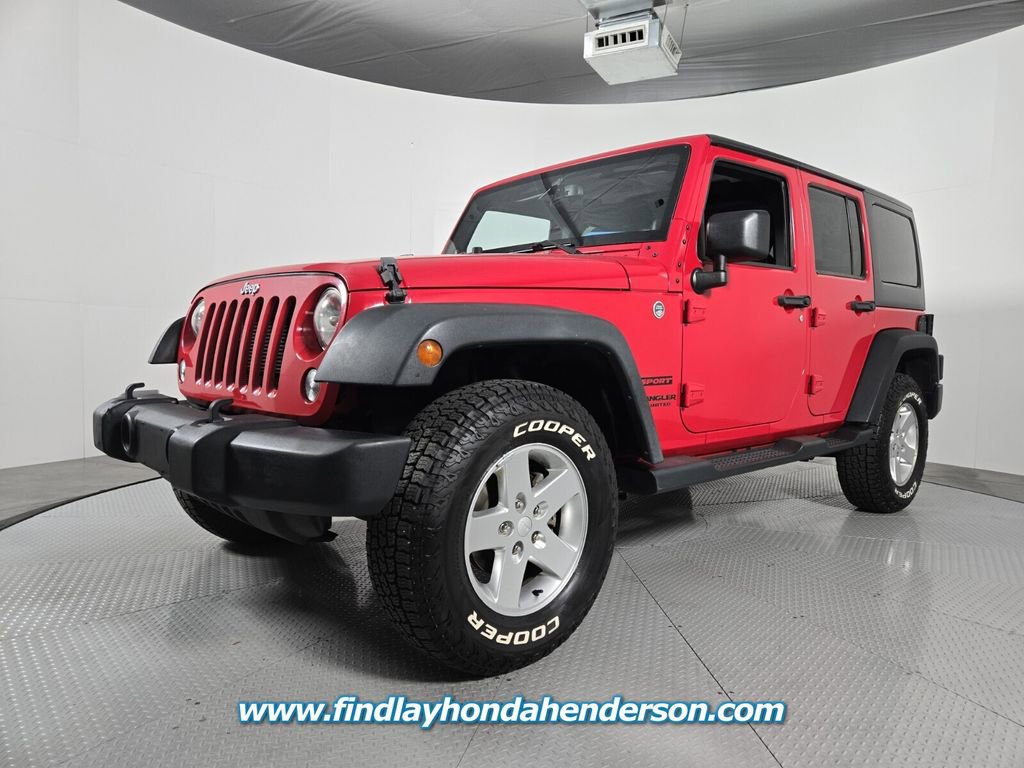 Used 2014 Jeep Wrangler Unlimited Sport w/ Quick Order Package 24S AWD/4WD image 2