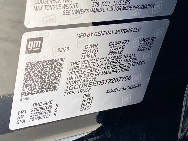 New 2026 Chevrolet Silverado 1500 RST w/ Redline Edition image 34