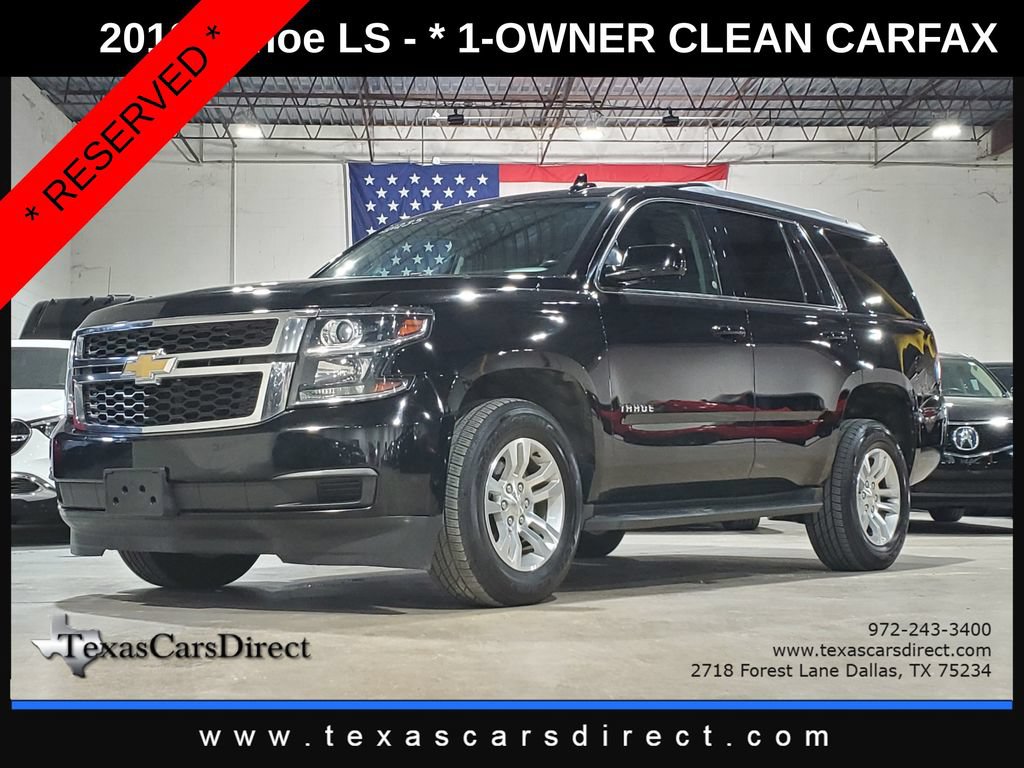 Used 2018 Chevrolet Tahoe LS RWD image 1