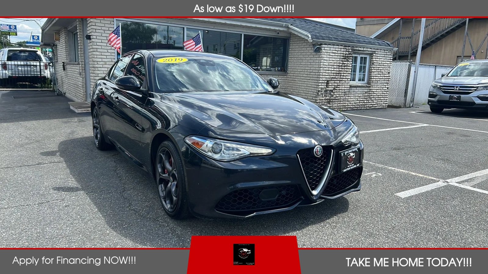Used 2019 Alfa Romeo Giulia Ti Sport w/ Quick Order Package 22S Sport AWD/4WD image 7