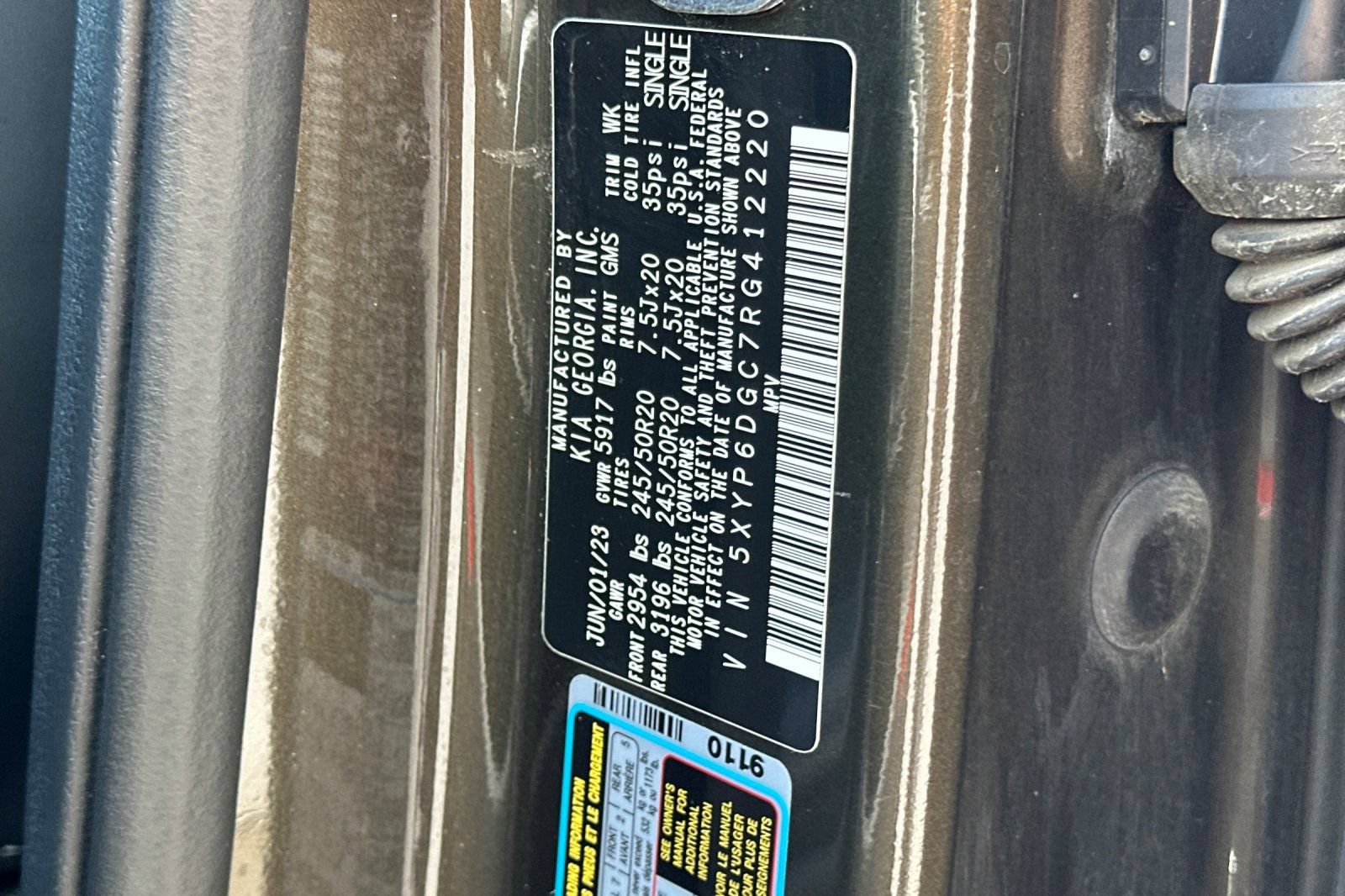 Used 2024 Kia Telluride S w/ S Sunroof Package AWD/4WD image 35