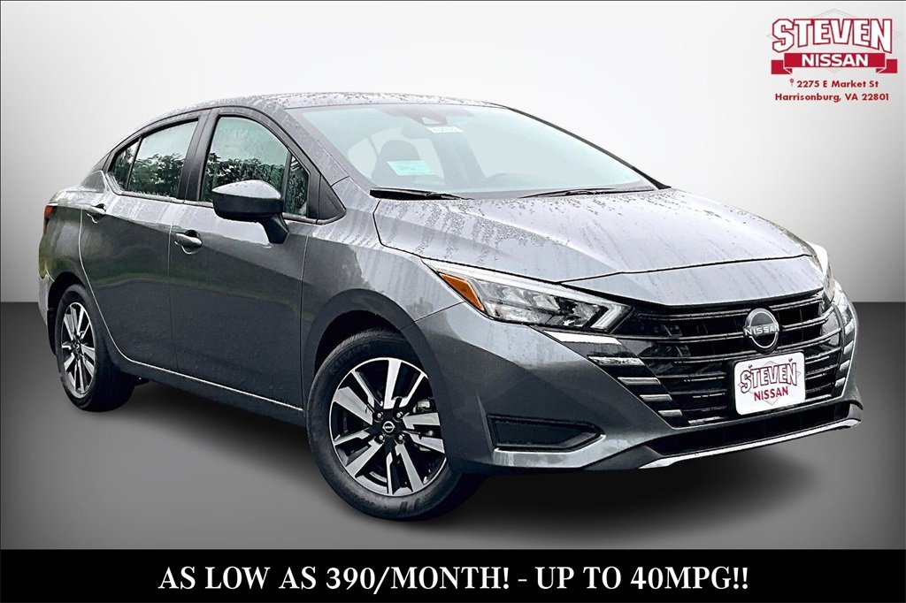 New 2025 Nissan Versa SV w/ Trunk Package