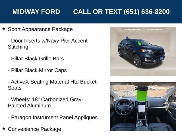 Certified 2023 Ford Edge SEL w/ Sport Appearance Package AWD/4WD image 12