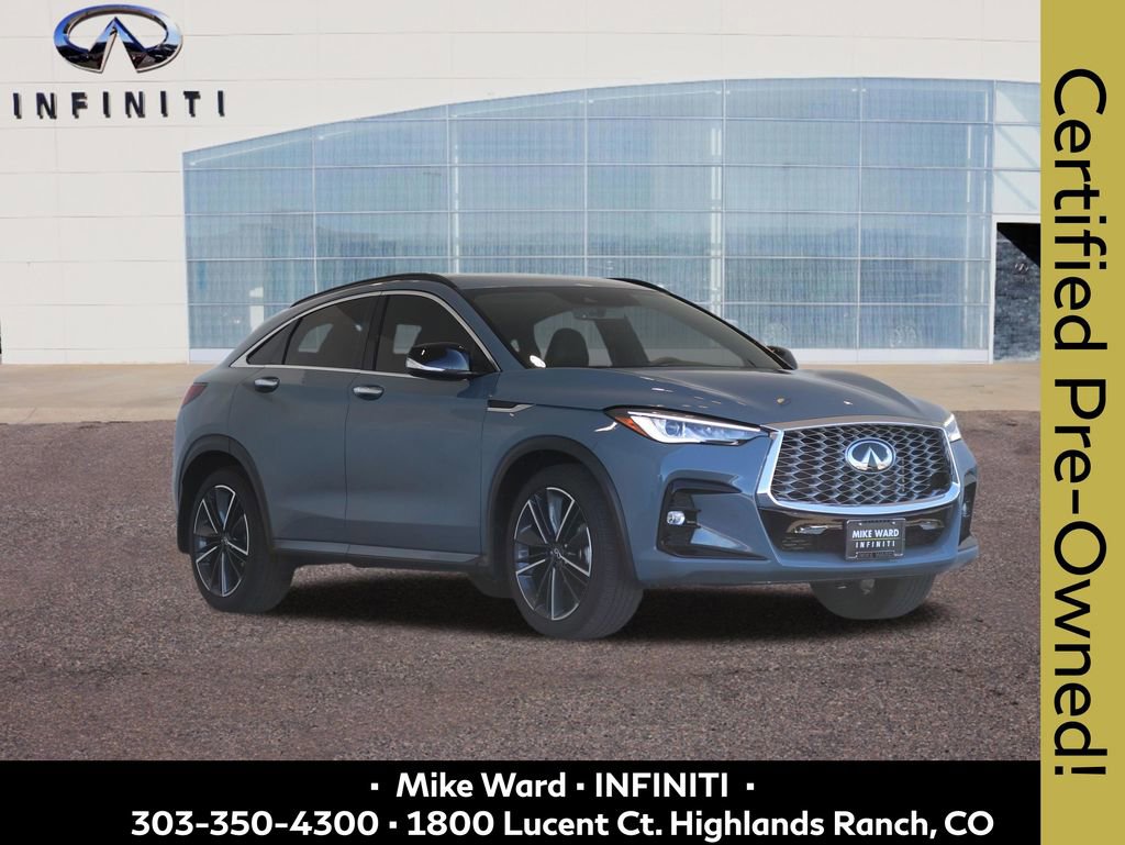 Certified 2025 INFINITI QX55 Luxe w/ Cargo Package AWD/4WD image 8