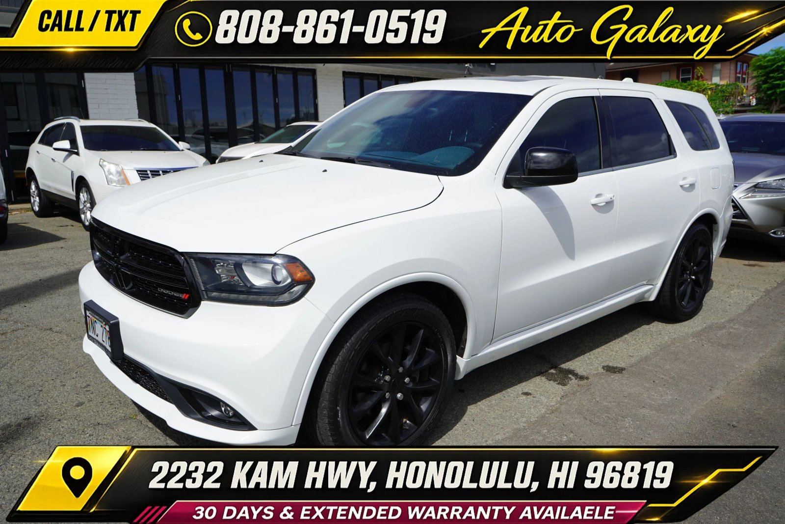 Used 2018 Dodge Durango SXT w/ Quick Order Package 2BB RWD image 1