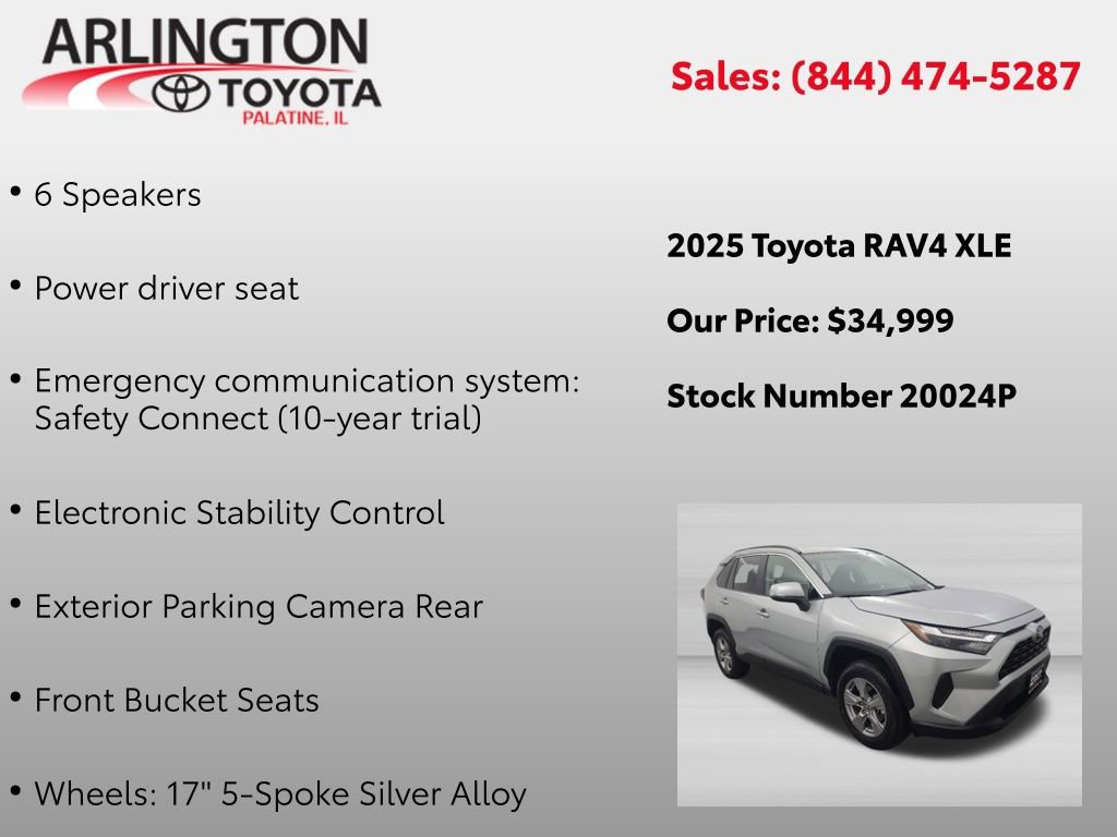 Used 2025 Toyota RAV4 XLE AWD/4WD image 4