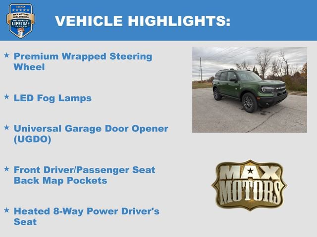 New 2025 Ford Bronco Sport Big Bend w/ Convenience Package image 11