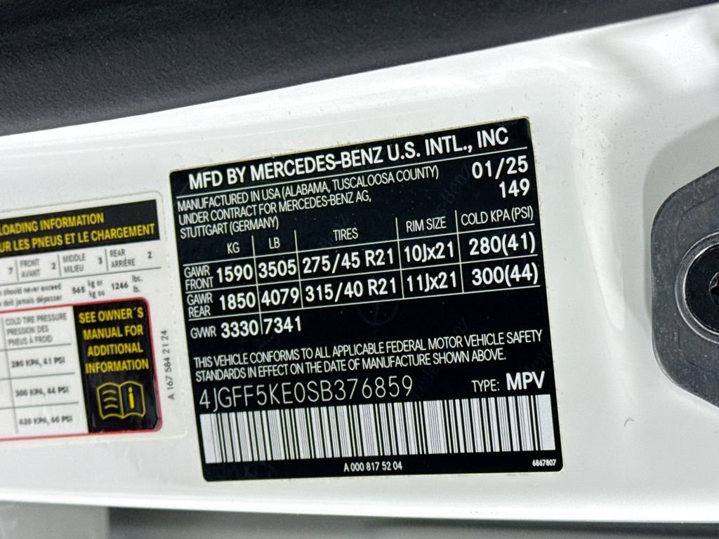Certified 2025 Mercedes-Benz GLS 450 4MATIC image 36