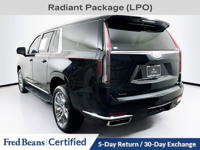 Certified 2023 Cadillac Escalade ESV Premium Luxury w/ LPO, Radiant Package image 5