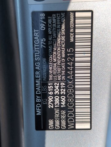 Used 2019 Mercedes-Benz S 560 Sedan w/ AMG Line Exterior image 27