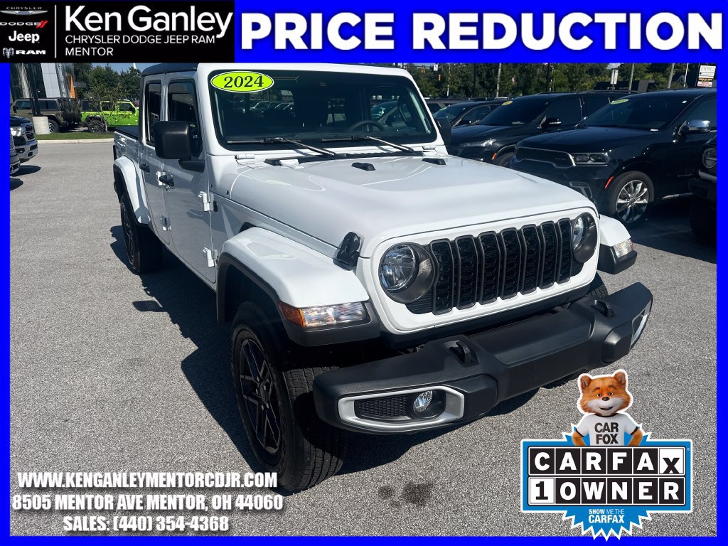 Certified 2024 Jeep Gladiator Sport AWD/4WD image 1