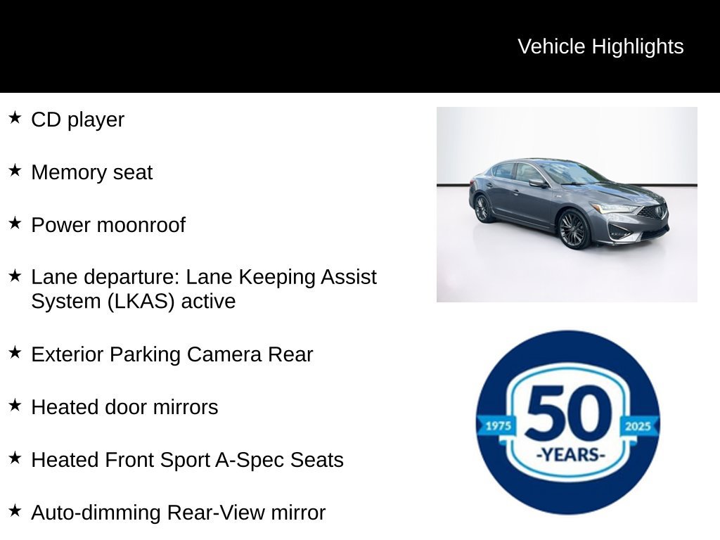 Used 2022 Acura ILX w/ Technology Plus & A-SPEC FWD image 9