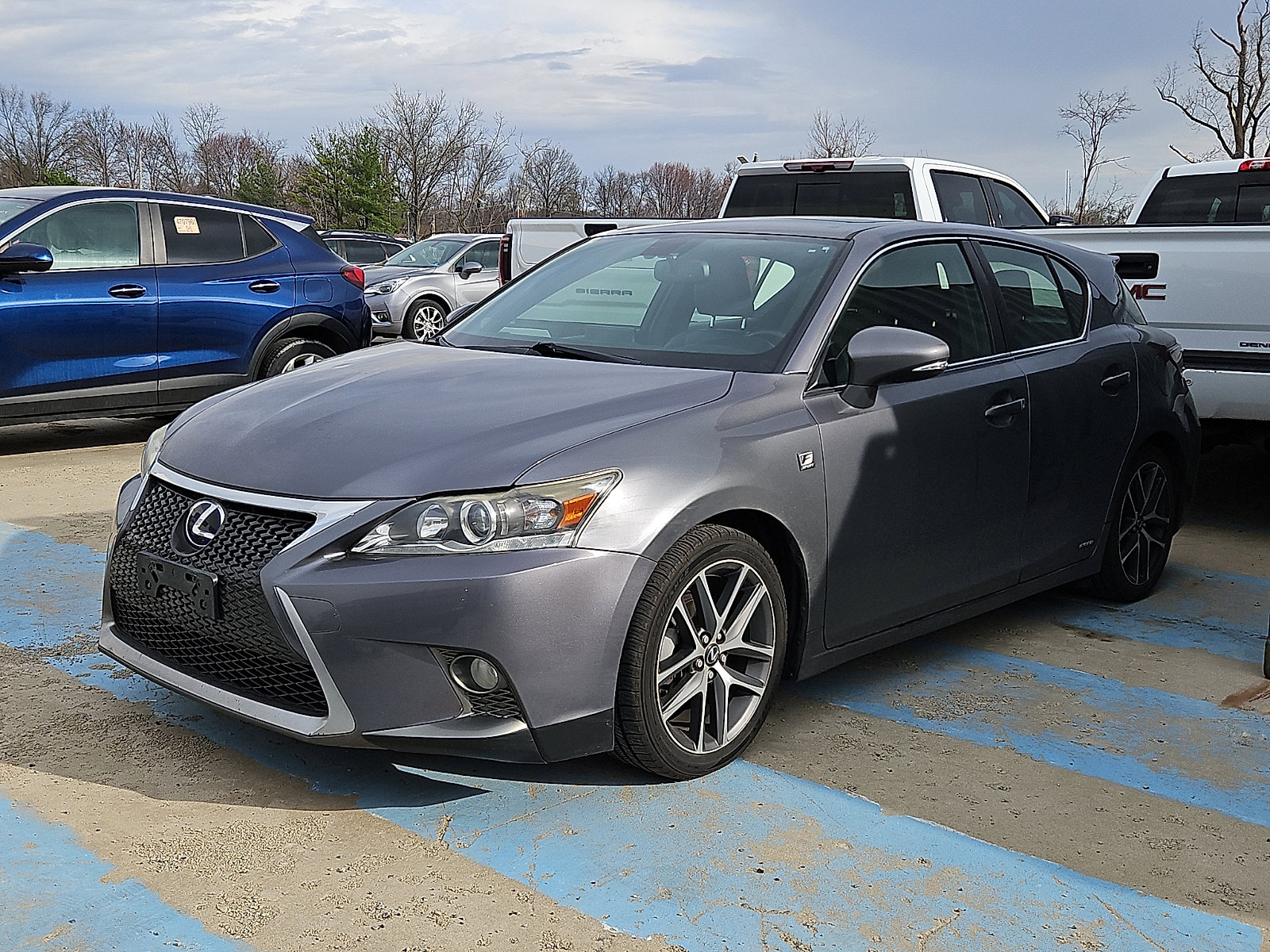 Used 2014 Lexus CT 200h w/ F Sport w/Nuluxe Interior image 4