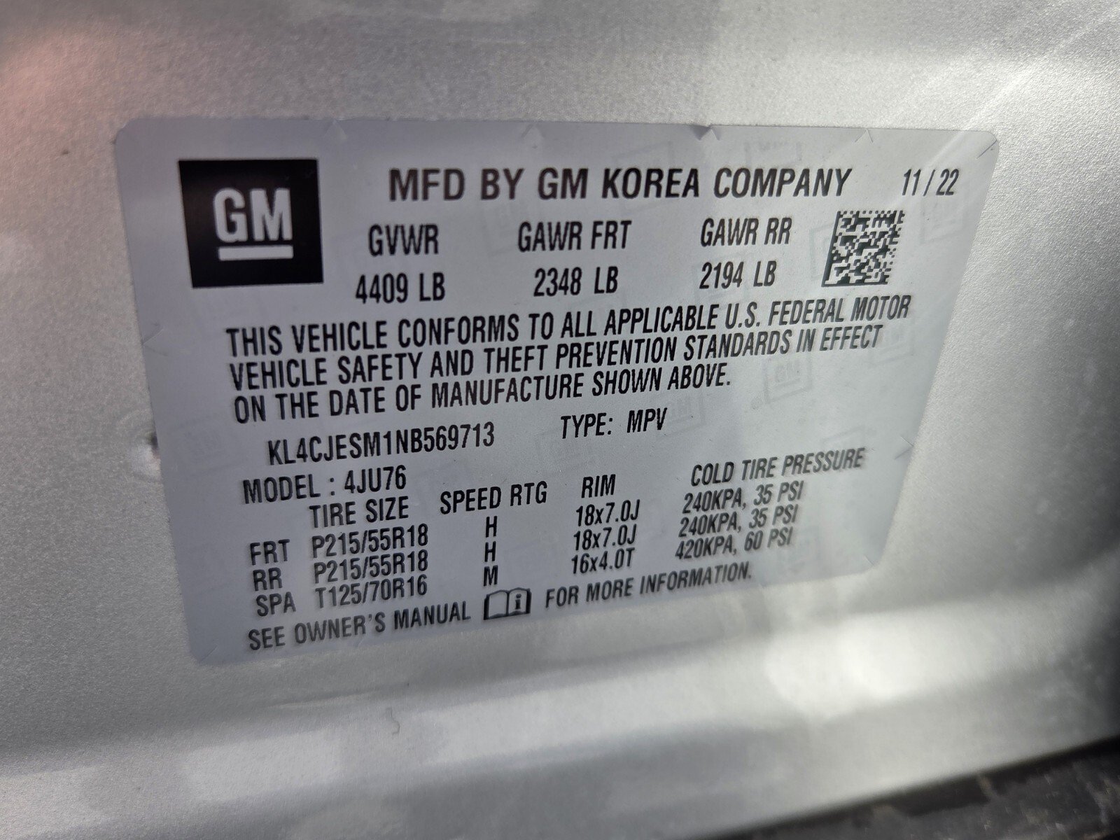 Used 2022 Buick Encore Preferred w/ Safety Package AWD/4WD image 19