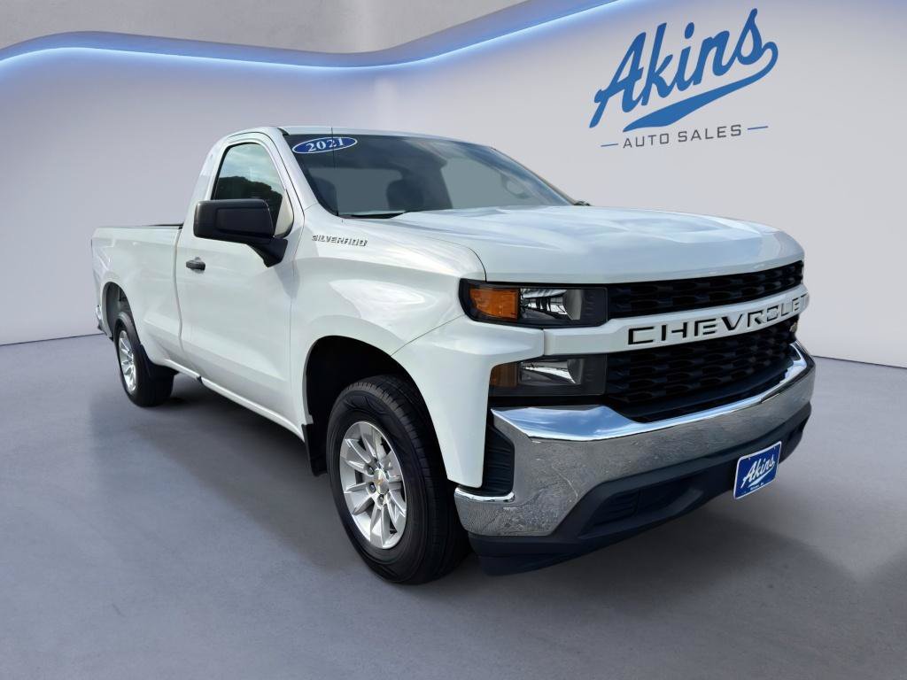 Used 2021 Chevrolet Silverado 1500 W/T w/ WT Fleet Convenience Package RWD image 3