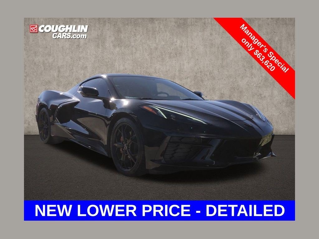 Certified 2022 Chevrolet Corvette Stingray Coupe w/ Engine Appearance Package