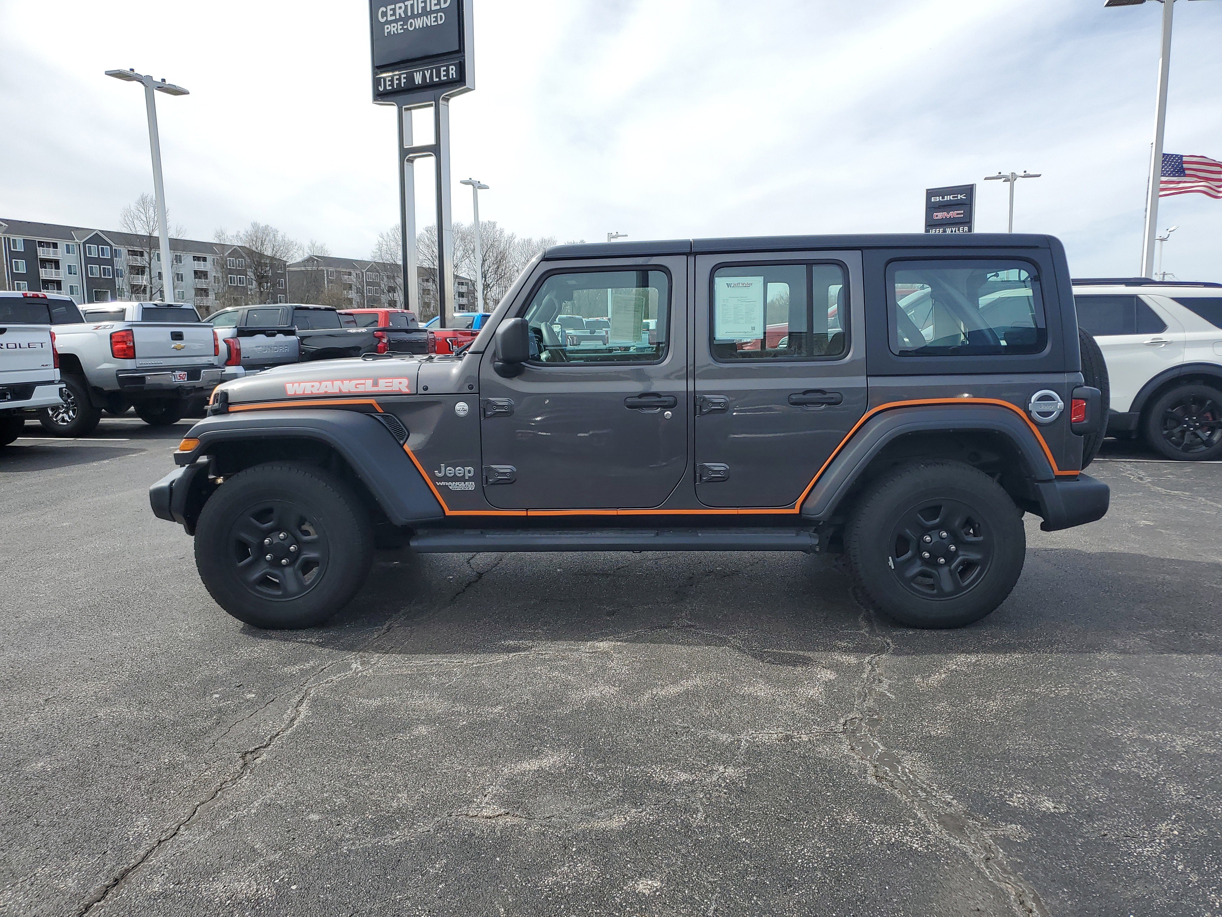 Used 2019 Jeep Wrangler Unlimited Sport image 8