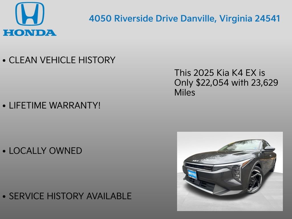 Used 2025 Kia K4 EX image 7