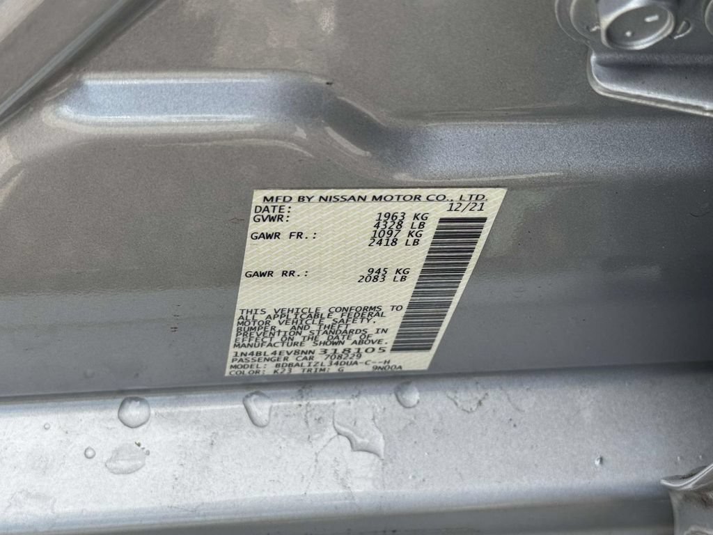 Certified 2022 Nissan Altima 2.5 SL FWD image 20