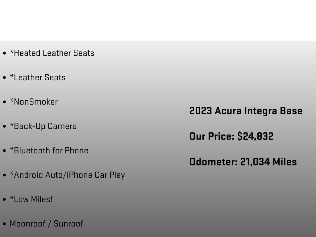 Used 2023 Acura Integra image 6
