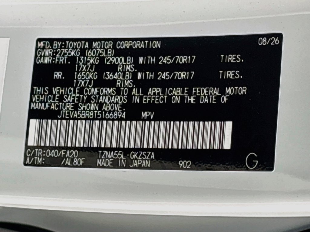 New 2026 Toyota 4Runner SR5 AWD/4WD image 31