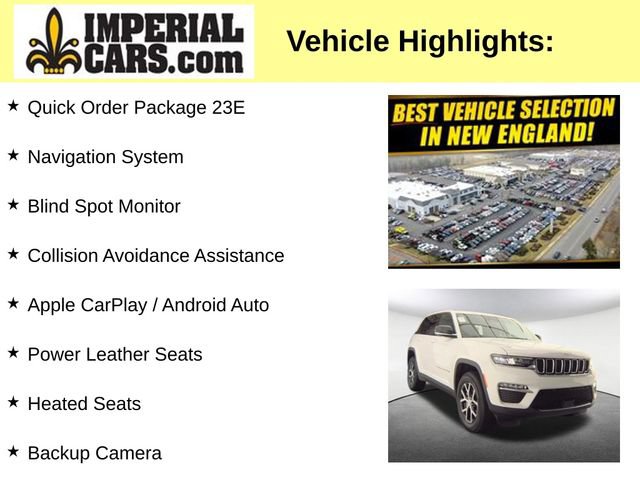 Used 2025 Jeep Grand Cherokee Limited AWD/4WD image 3