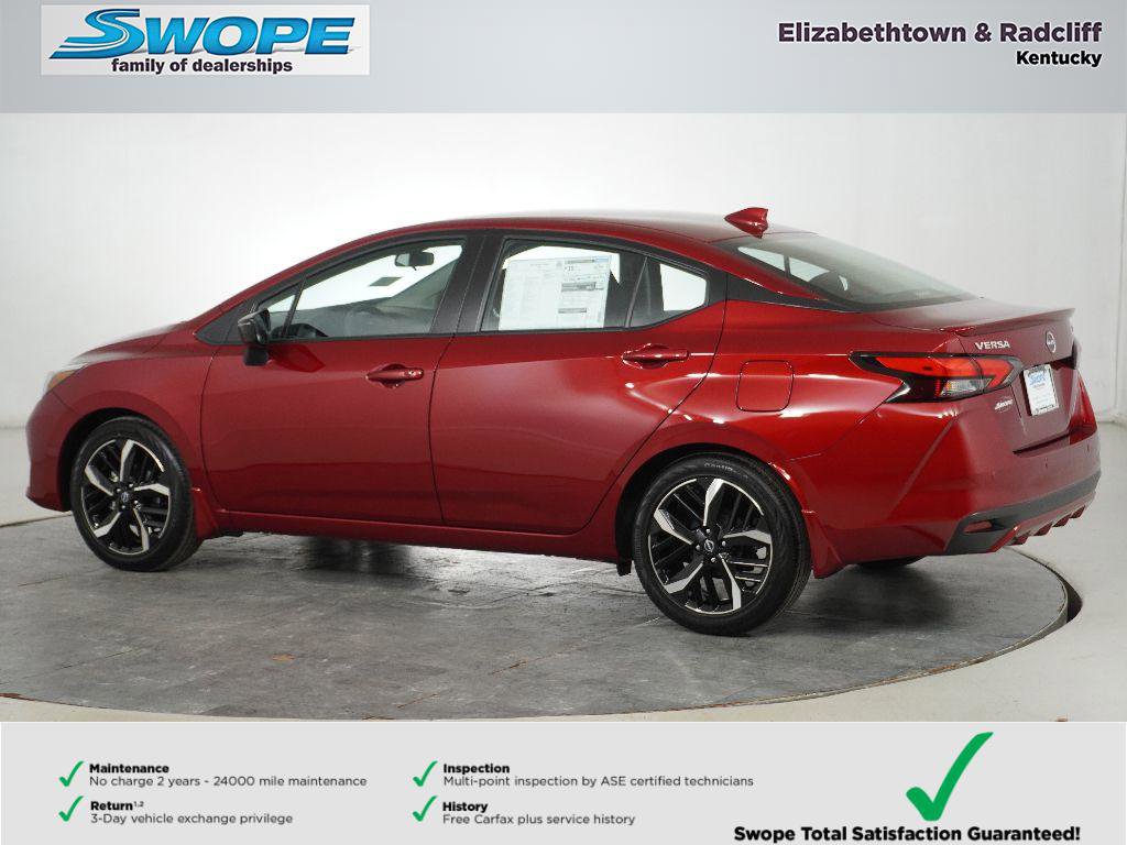 New 2025 Nissan Versa SR w/ Trunk Package FWD image 9