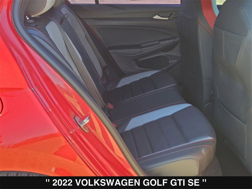 Used 2022 Volkswagen GTI SE w/ SE Leather Package image 25