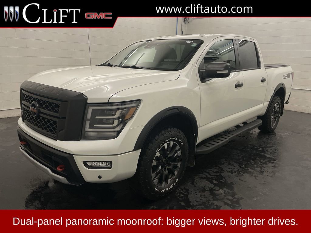 Used 2021 Nissan Titan PRO-4X w/ Pro-4x Convenience Package AWD/4WD image 1