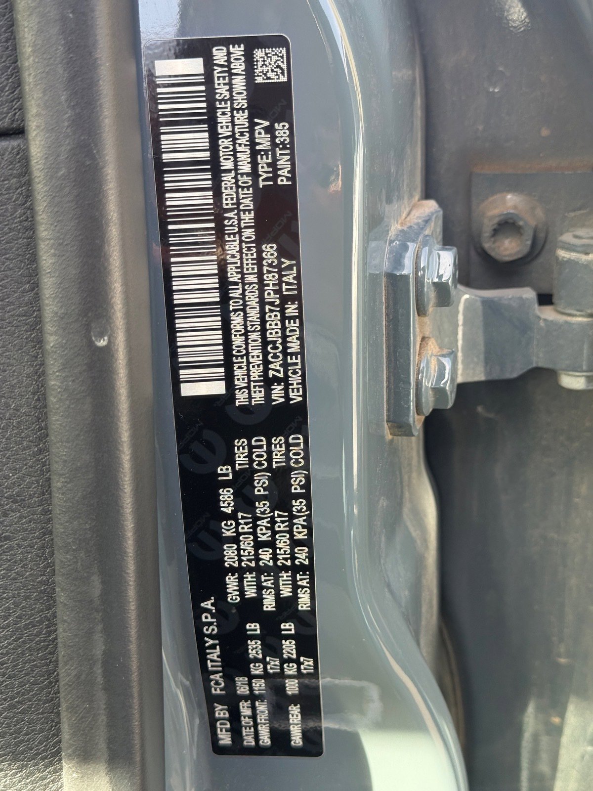 Used 2018 Jeep Renegade Latitude image 8