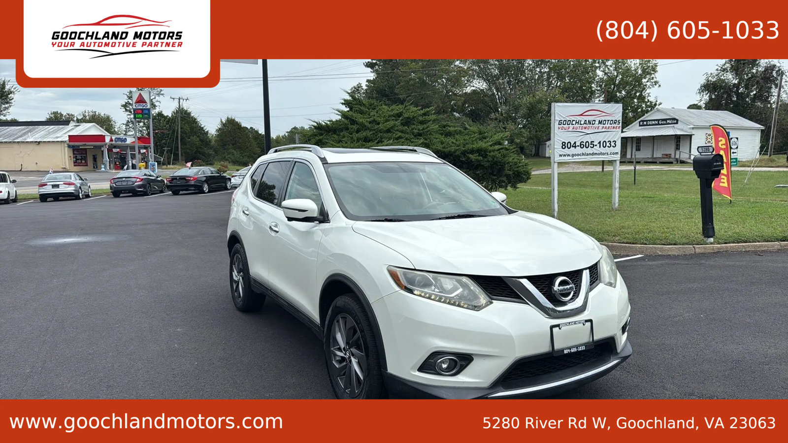 Used 2016 Nissan Rogue SL w/ SL Premium Package