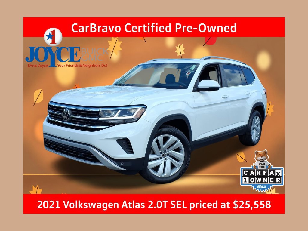 Used 2021 Volkswagen Atlas SEL