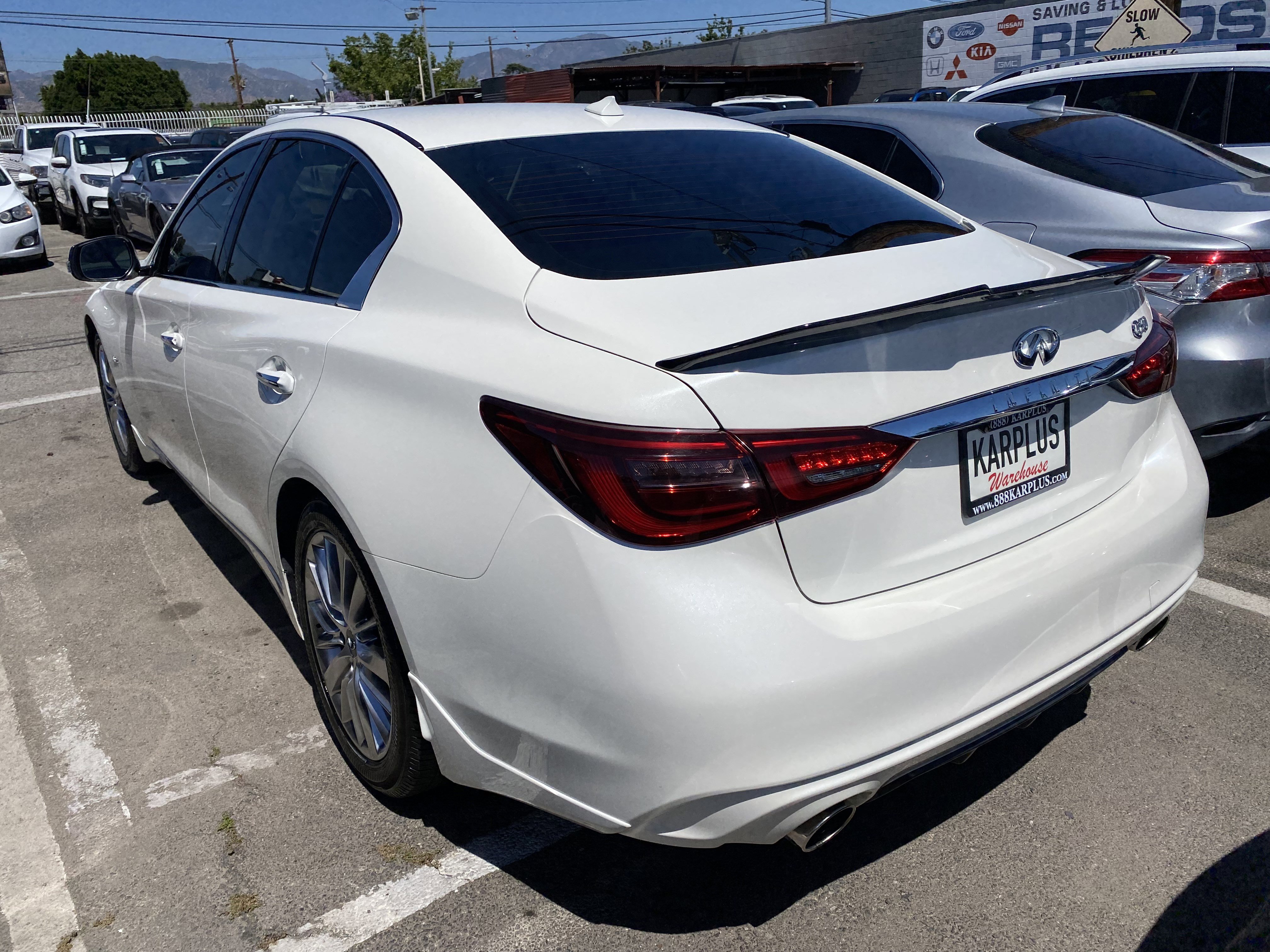 Used 2019 INFINITI Q50 Luxe w/ Essential Package (3.0T Luxe) RWD image 7