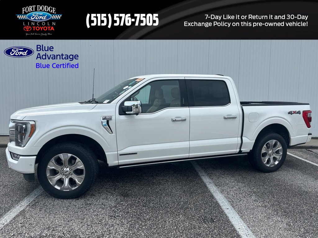Certified 2023 Ford F150 Platinum w/ Equipment Group 701A High