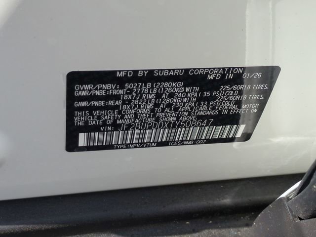 New 2026 Subaru Outback Limited image 45