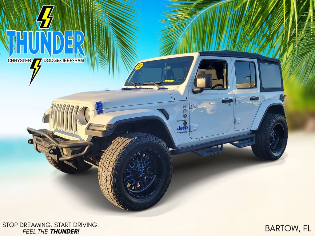 Used 2018 Jeep Wrangler Unlimited Sahara image 2