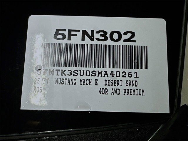 New 2025 Ford Mustang Mach-E Premium w/ Sport Appearance Package image 23