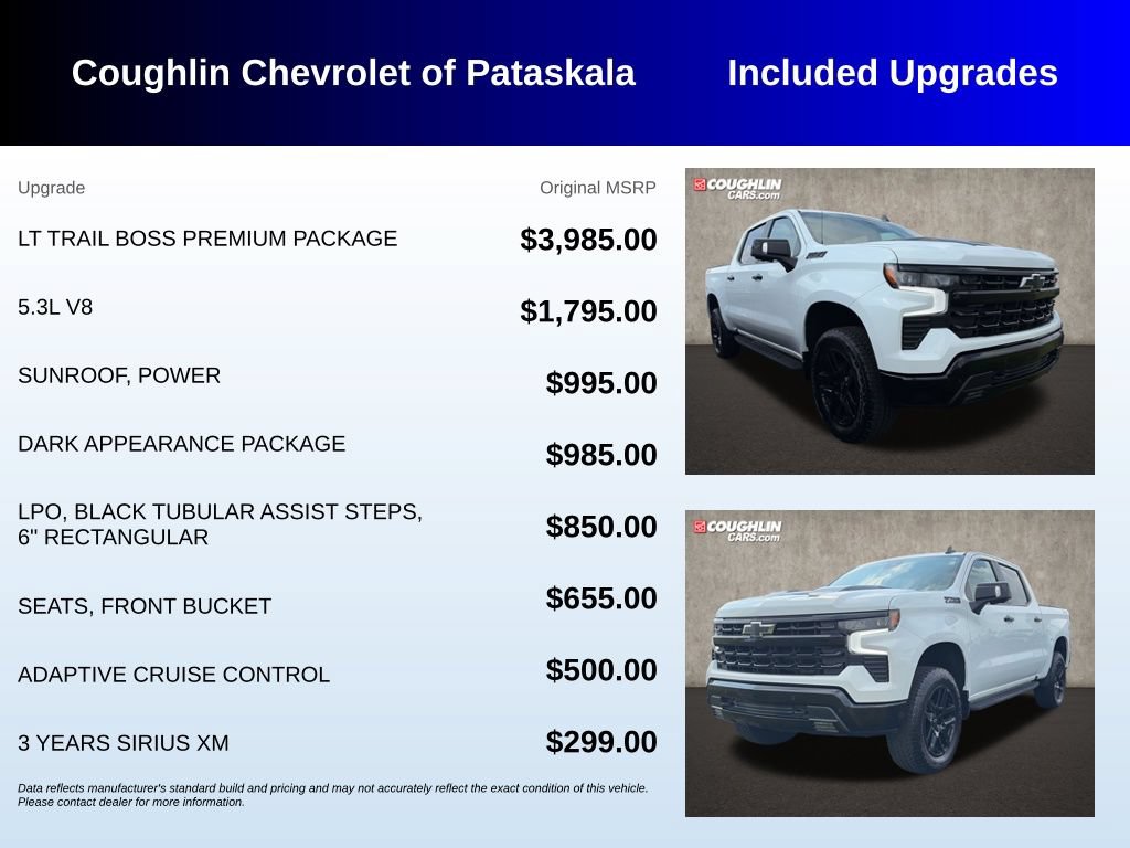 Used 2026 Chevrolet Silverado 1500 LT Trail Boss w/ LT Trail Boss Premium Package AWD/4WD image 3