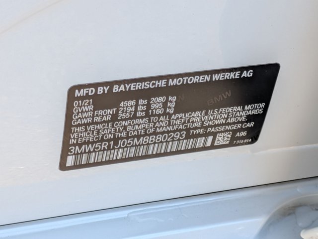 Used 2021 BMW 330i Sedan w/ Premium Package RWD image 26