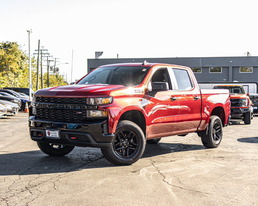 Used 2021 Chevrolet Silverado 1500 Custom Trail Boss w/ LPO, Dark Essentials Package