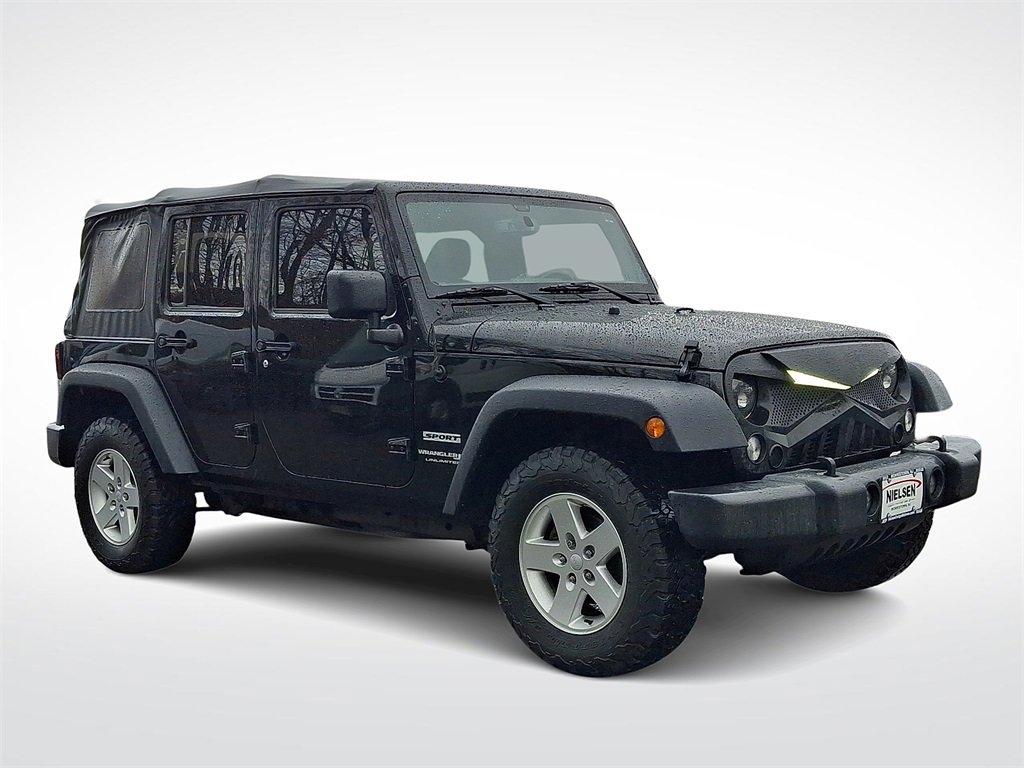 Certified 2018 Jeep Wrangler Unlimited Sport S