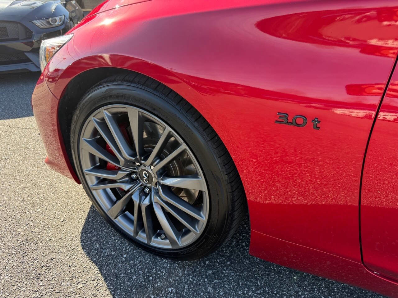 Used 2017 INFINITI Q50 Red Sport 400 image 26