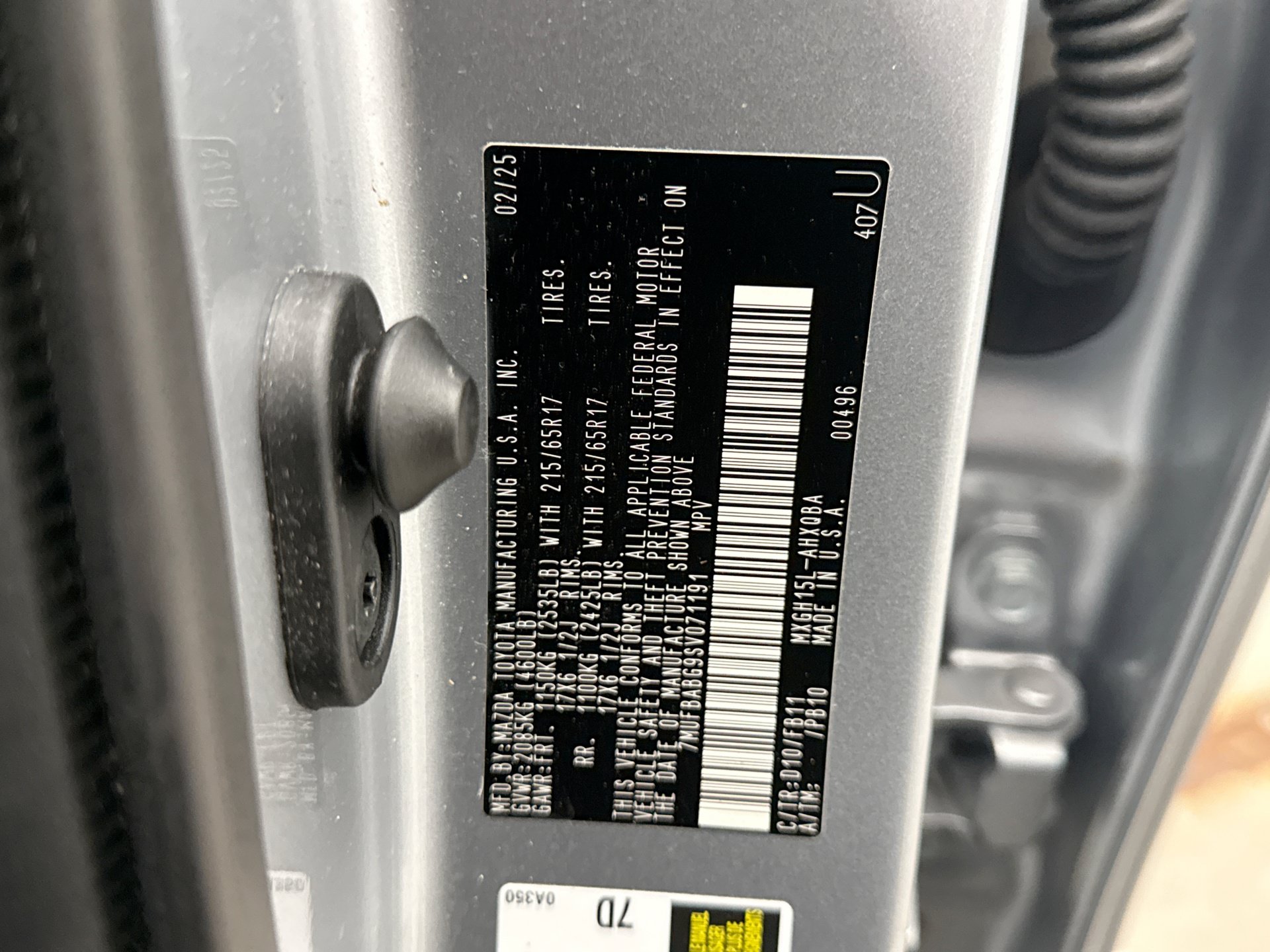 Used 2025 Toyota Corolla Cross AWD Hybrid image 12