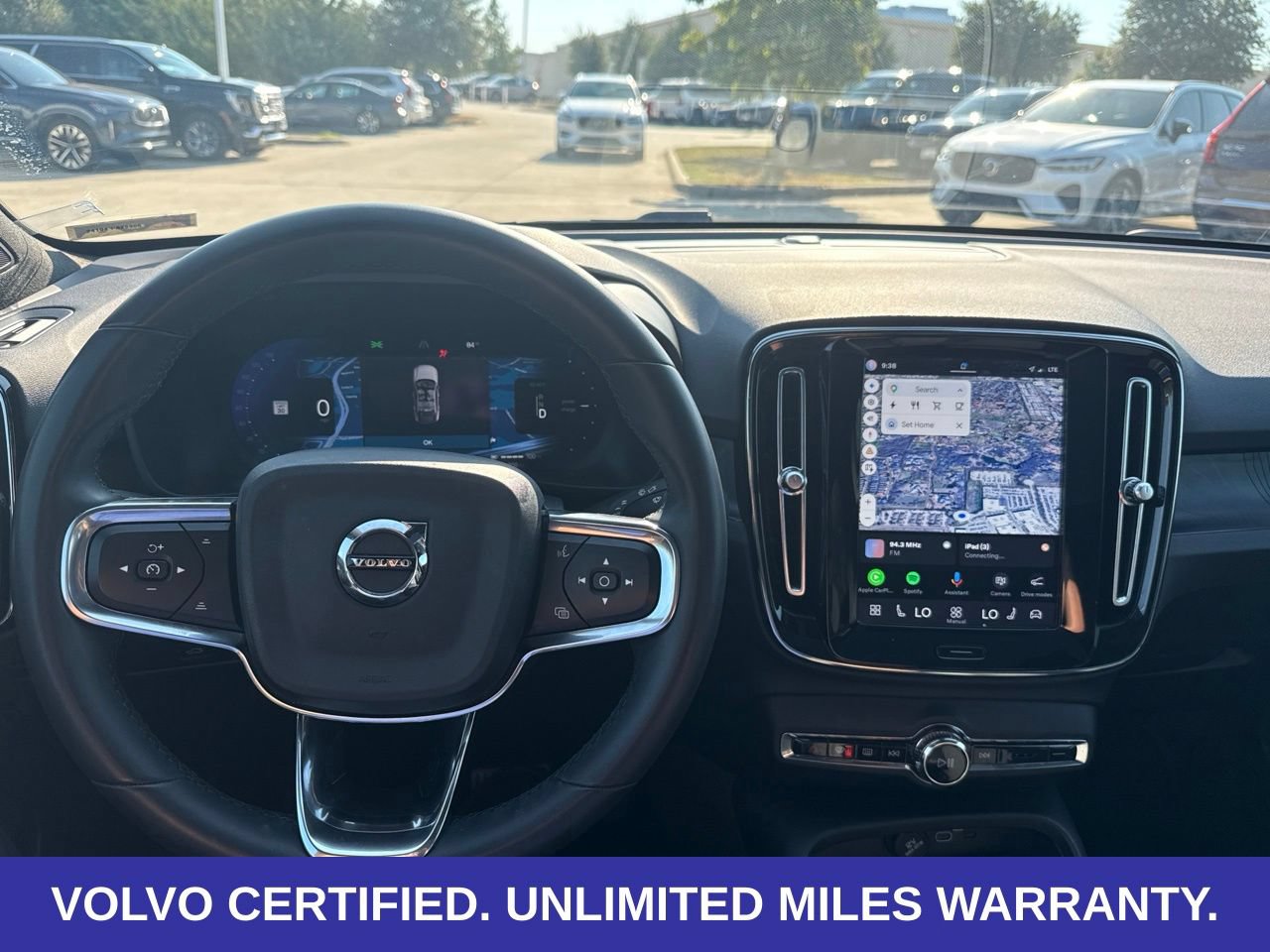 Certified 2023 Volvo C40 Recharge Core AWD/4WD image 22