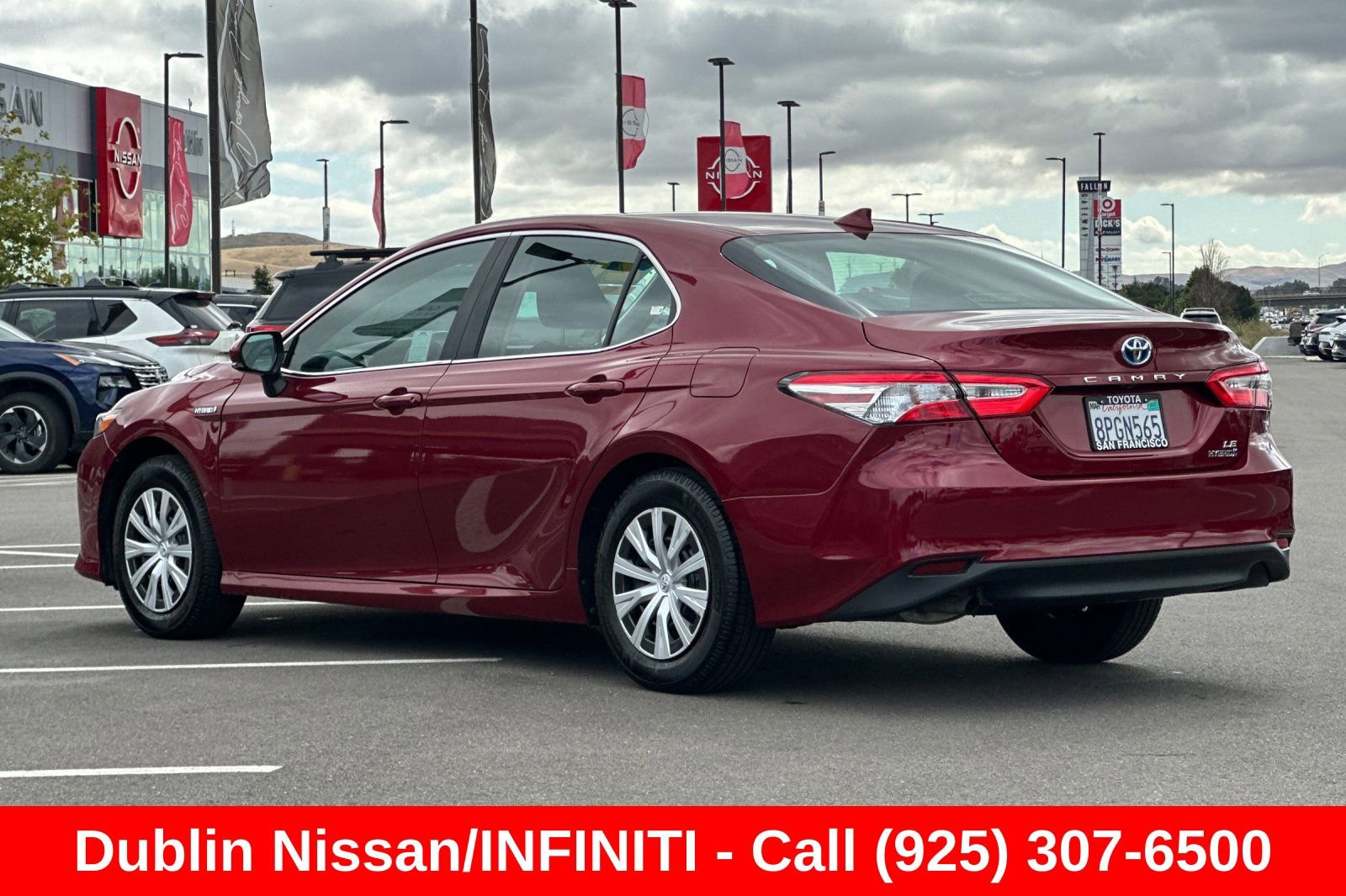 Used 2020 Toyota Camry LE w/ Sunroof Package FWD image 6