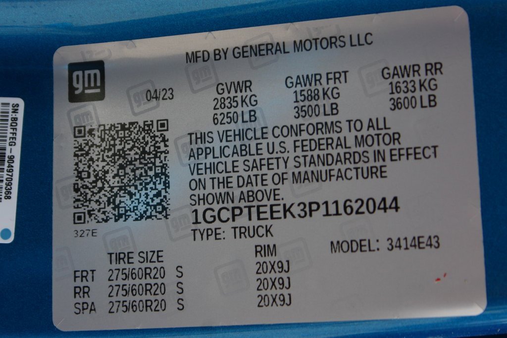 Used 2023 Chevrolet Colorado Trail Boss w/ LPO, Dark Essentials Package image 50