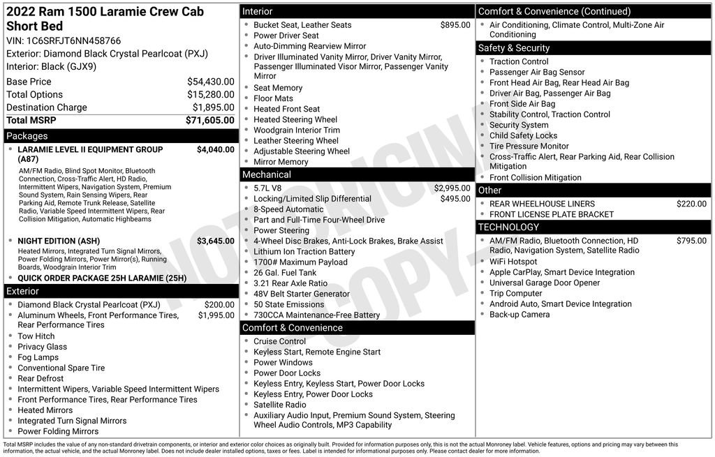 Used 2022 RAM 1500 Laramie image 2