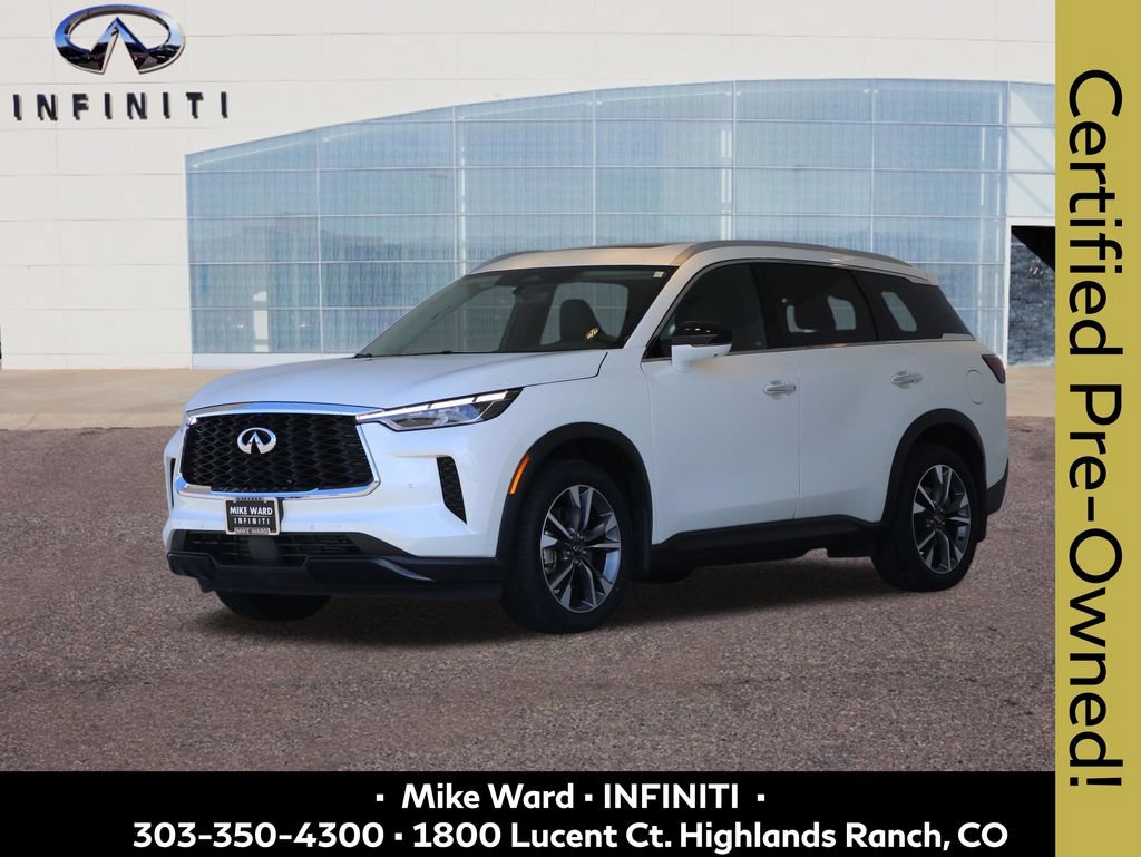 Certified 2025 INFINITI QX60 Luxe w/ Vision Package AWD/4WD image 1
